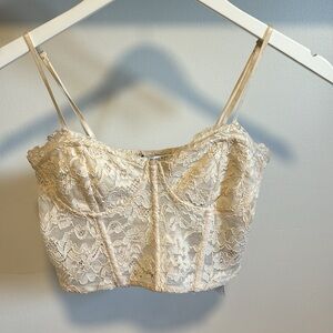 Zara lace top.